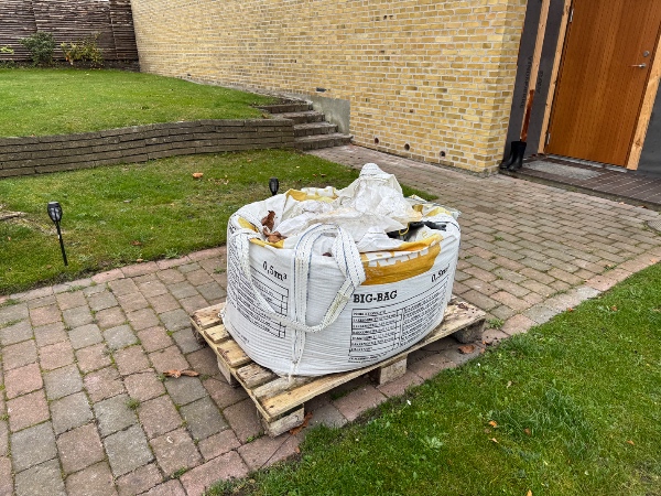 Byggeaffald bortskaffelse
