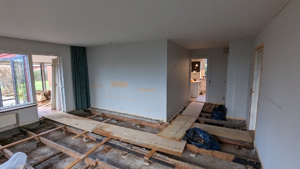 Installering af 120 kvm gulvvarme