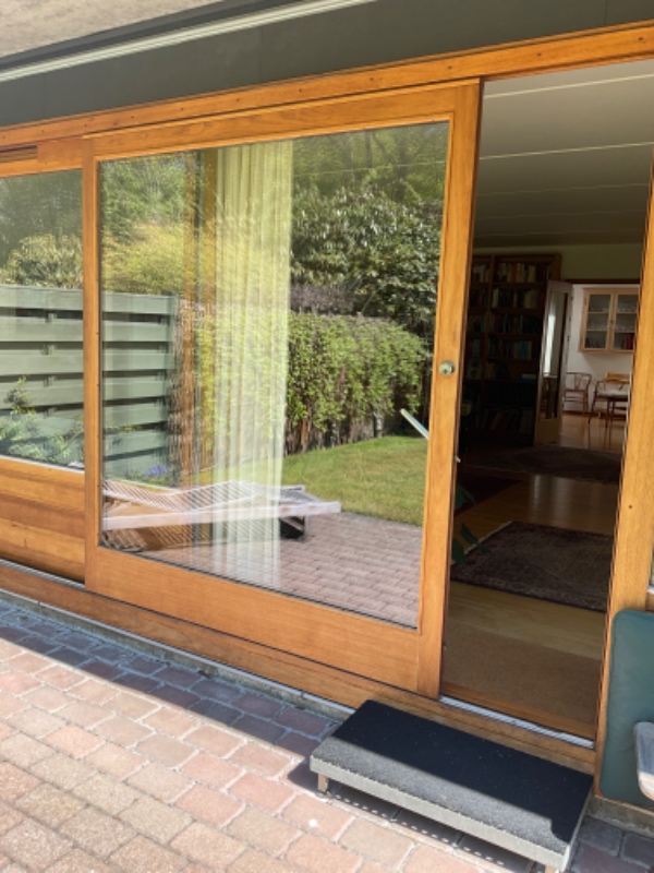 Terrasseskydedør går trægt