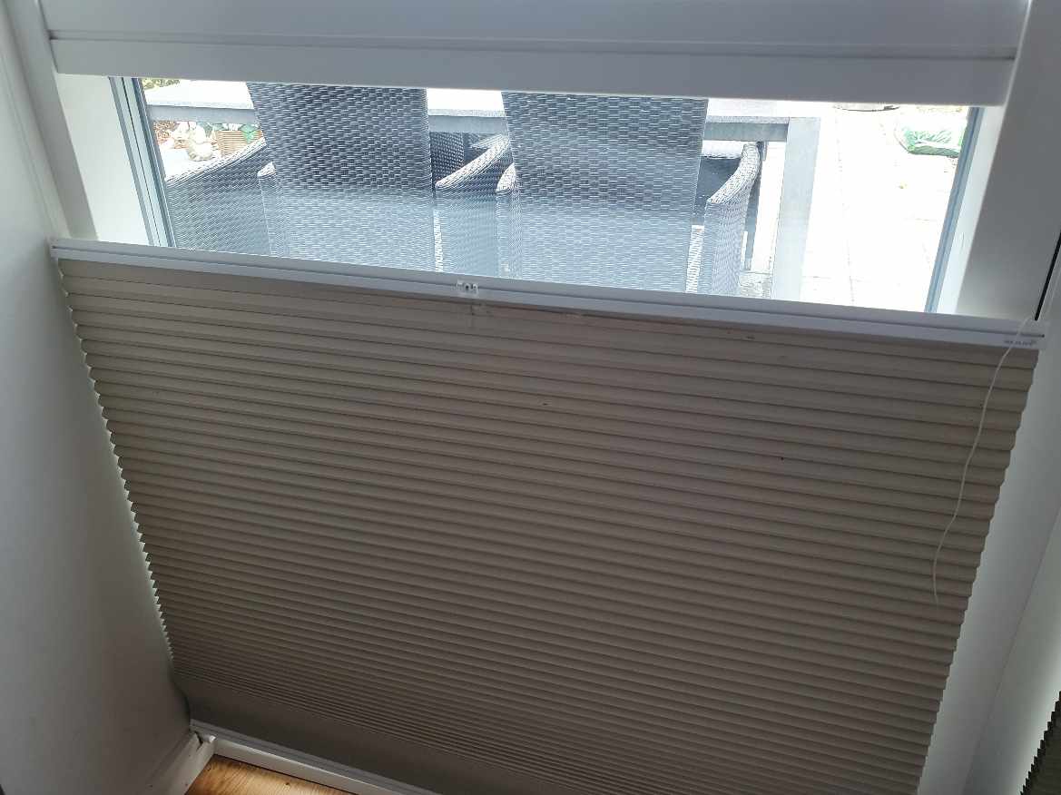 Hjælp til at reparere 4 plissegardiner