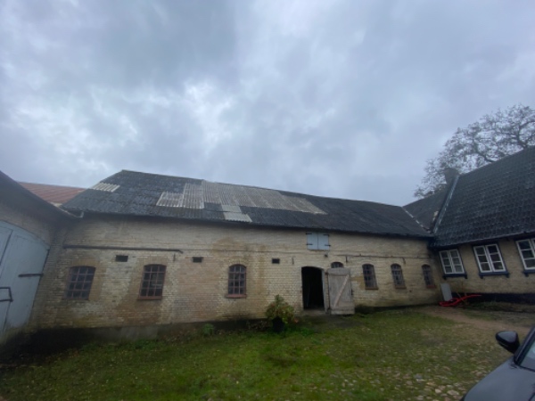 Fjernelse af asbest tag