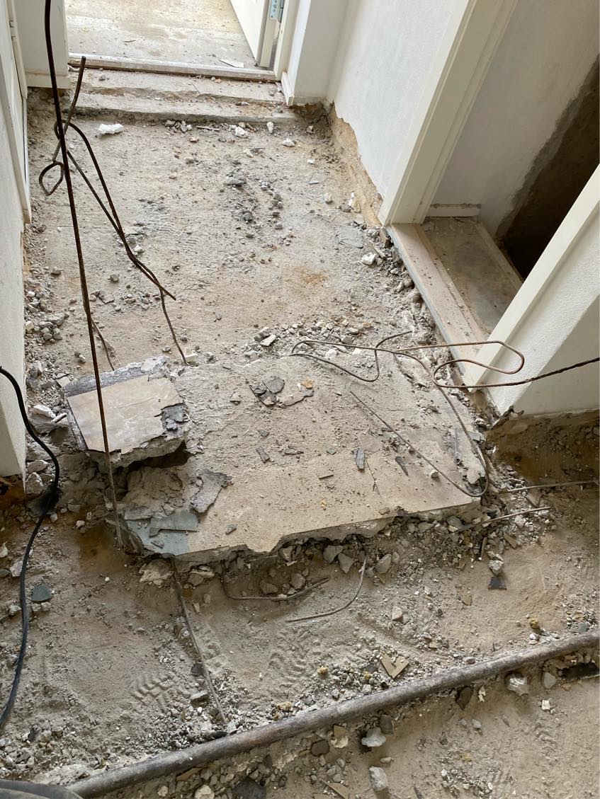 Støbbe ca 30 kvm gulv