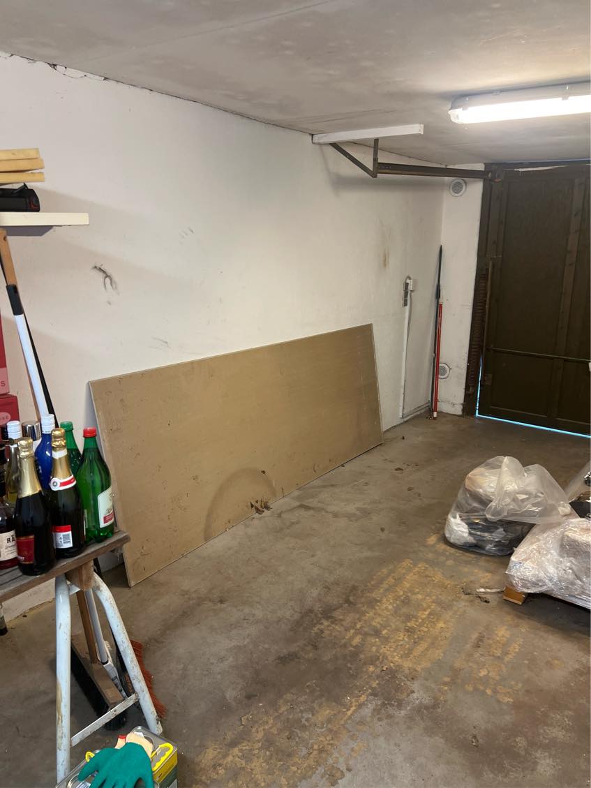 Spartle og male garage