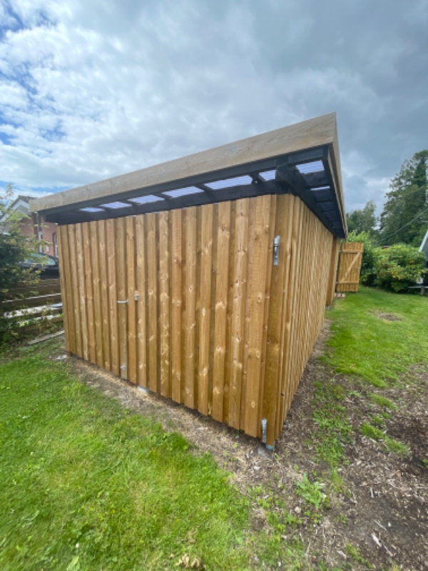 Maling af carport/skur udvendigt