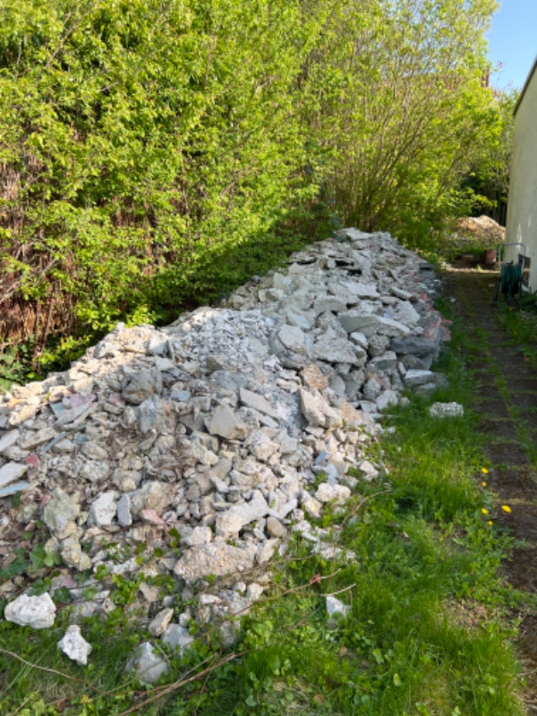 Fejre 60m2 opbrækket beton