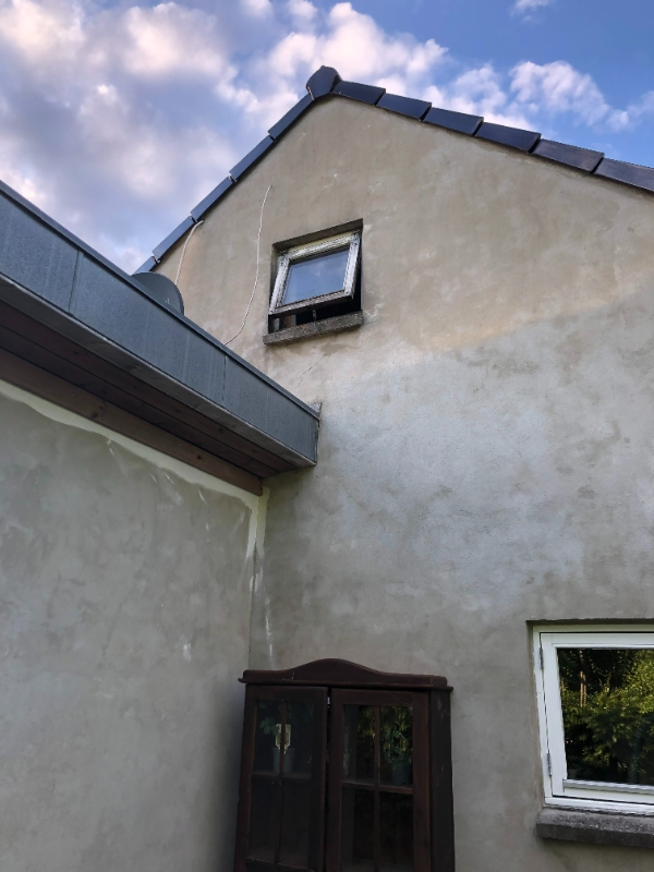 Isætte nyt vindue på 1. sal - Skal isættes udefra