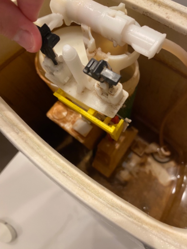 Reperation af toilet