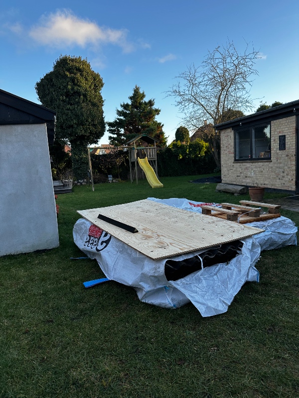 Bortskaffelse af eternit tagplader med mulig asbest