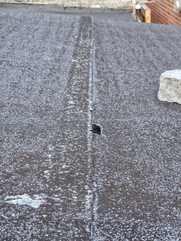 Læg nyt tagpap på udhus