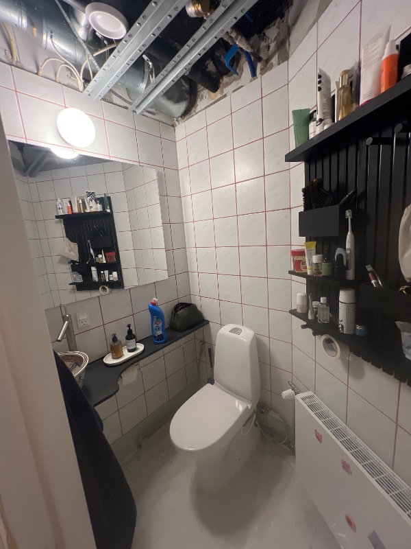 Mikrocement på badeværelsesfliser