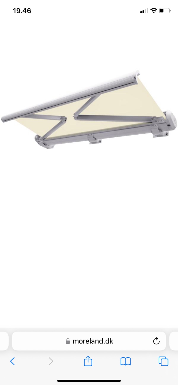 Montering af markise