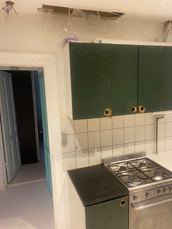 Klargør køkken for ny køkken installation