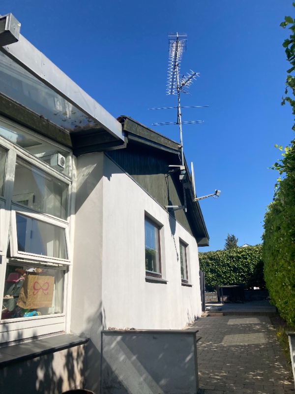 Nedtagning af antenne