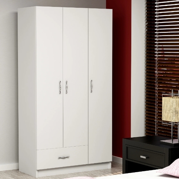 Samling af lille klædeskab - 90 x 170 x 40 cm