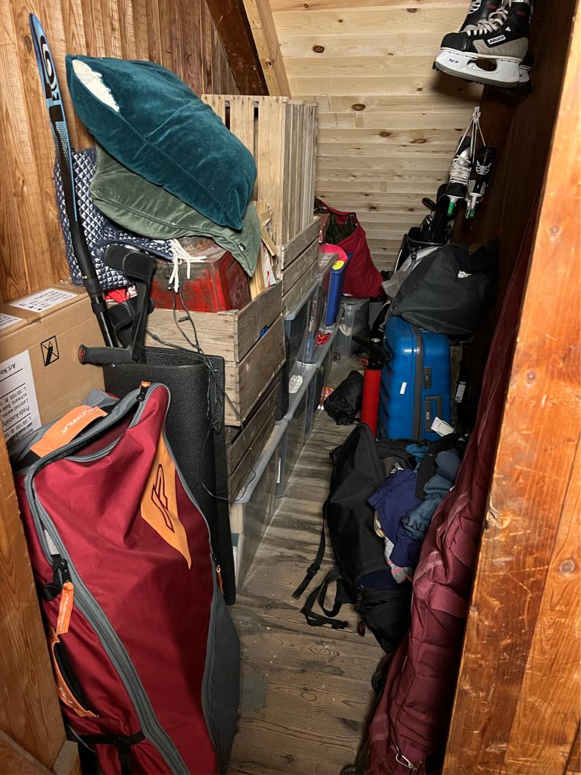 Flyttet loftrum + fjernelse af byggeaffald