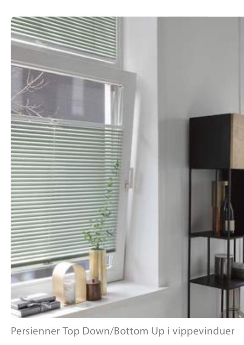 Montering persienner mm - Top Down/Bottom Up