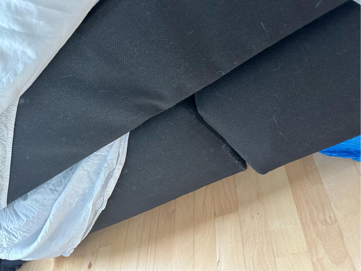 Køre kontinental seng på storskrald - 180x200, men kan det er 2 stk. 90x200 senge