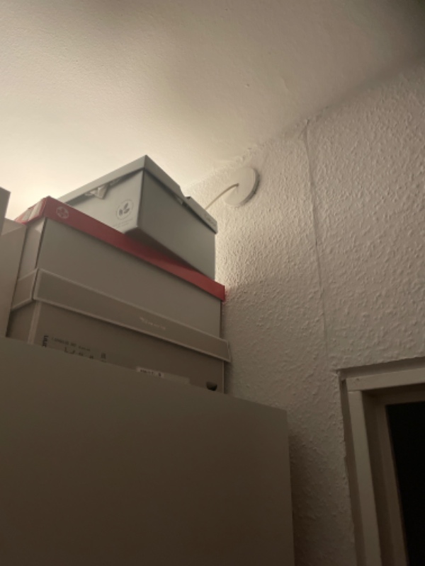 Opsætning af ikea loftlampe