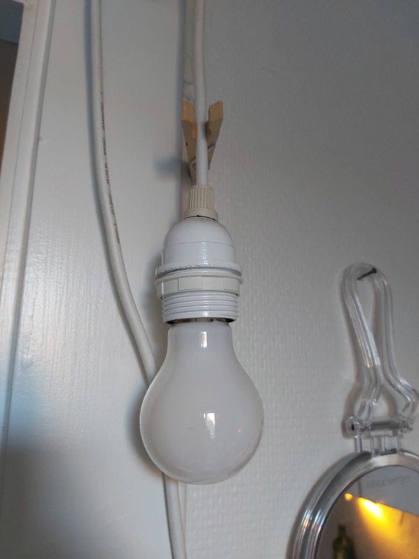 Montering af loftlamper x 2