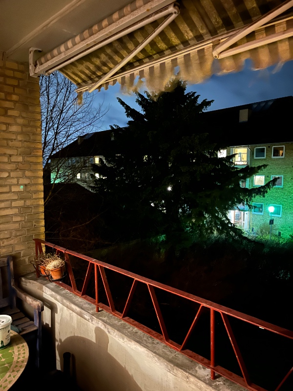 Nedtagning af markise