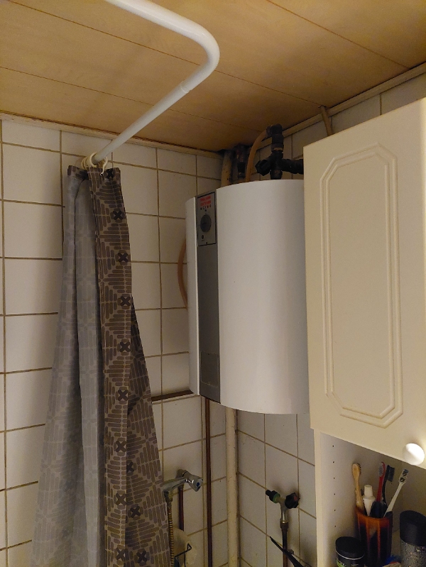 Reparation af 30 l metro vandvarmer