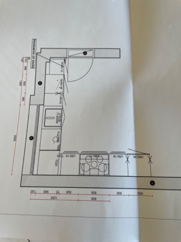 Montering af Designa køkken