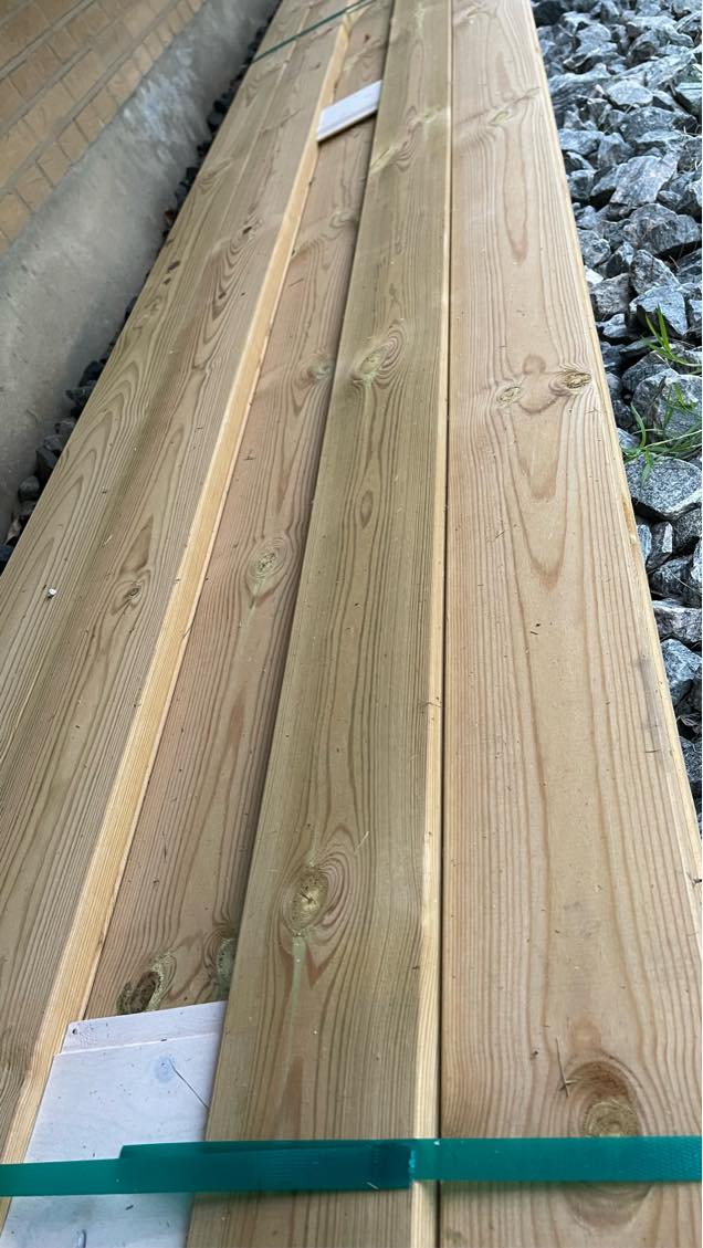 Montering af træterrasse