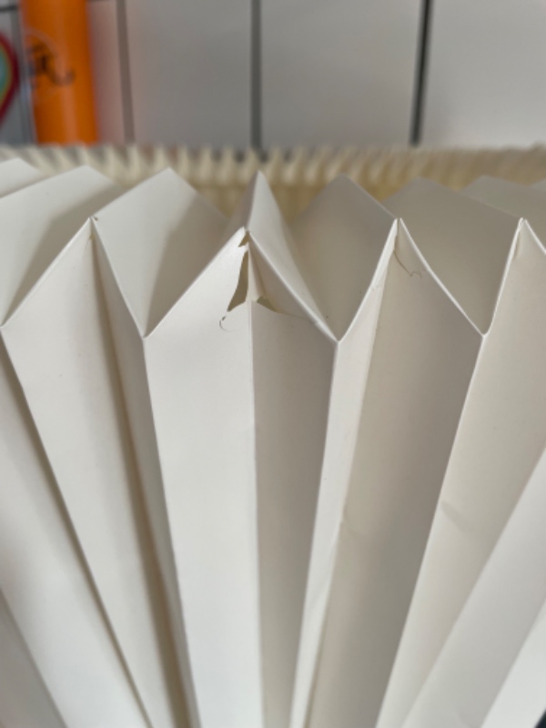 Reperation af Le Klint lampe (ødelagt fatning)