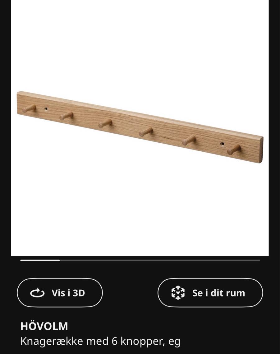 Ophængning af spejl m.m.