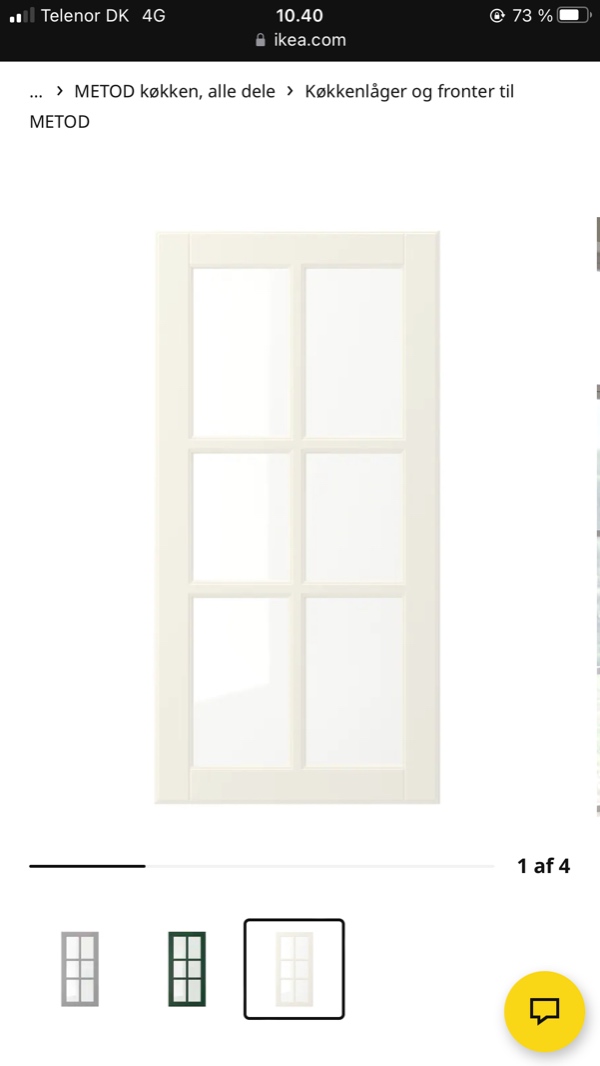 Samlet og opsætning af et højskab til badeværelset.  To skabe til køkkenet samles og opsætning