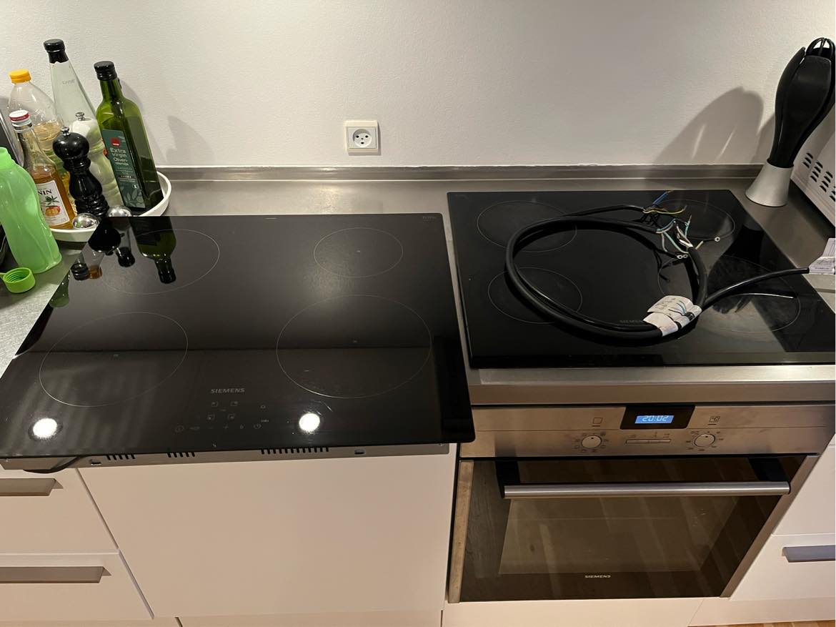 Udskift af indbygningskogeplade til induktion