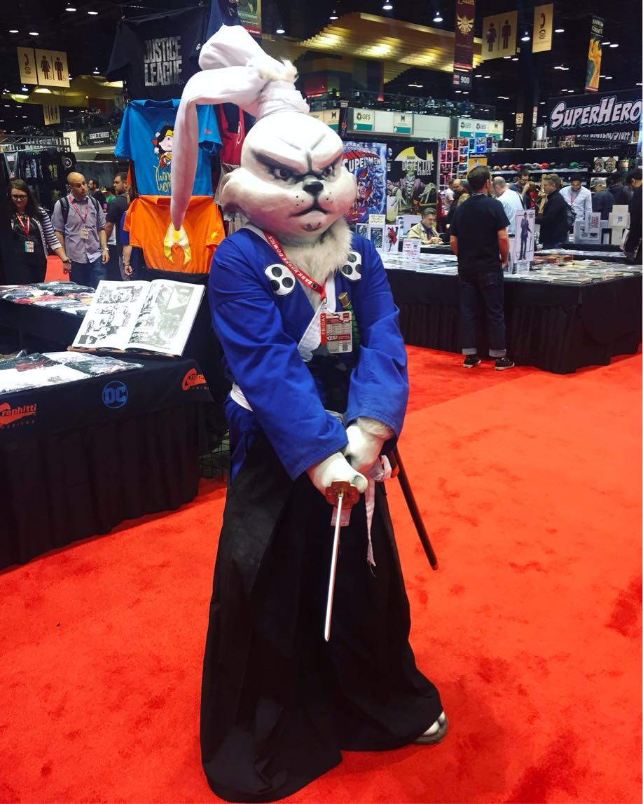 Kostume: kaninhoved der ligner Usagi Yojimbo