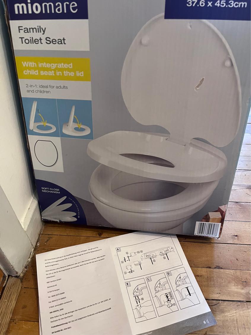 Udskifte toiletbræt