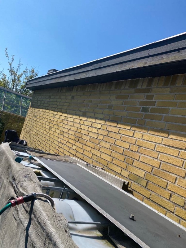 Udskiftning af gavl beklædning 