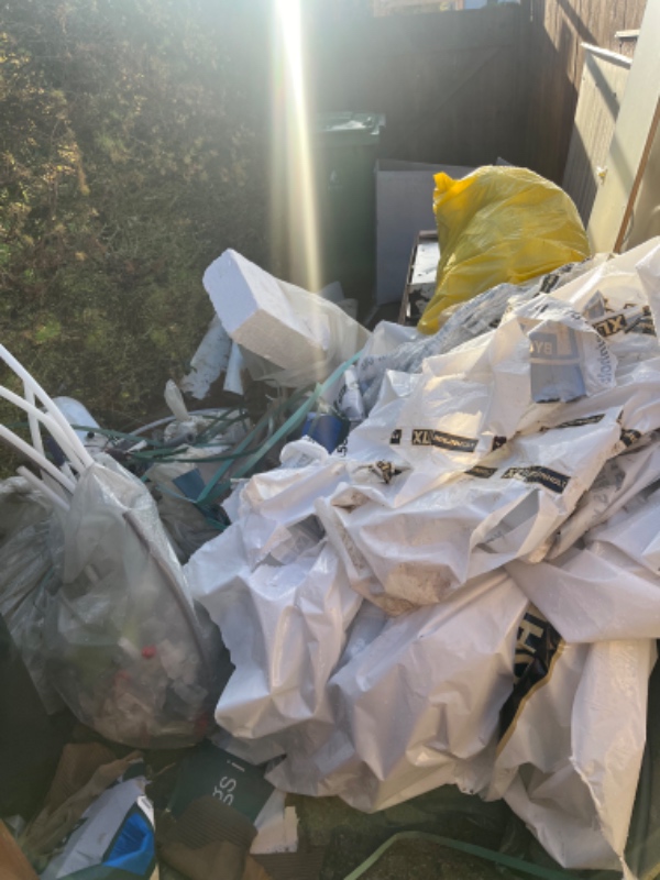 Oprydning/bortkørsel/sortering