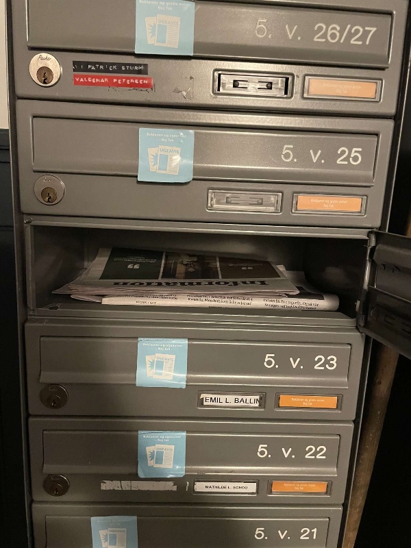 Reparation af postkasselås