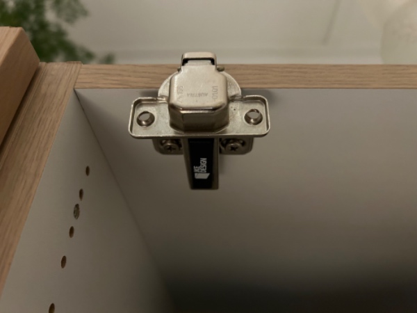 Skabslåge og skuffe