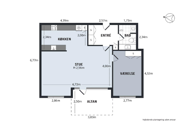 Fjerne savsmuldstapet og spartle/male i hel lejlighed