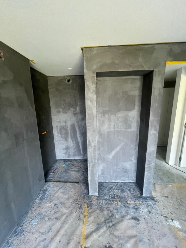 Søger maler til indfarvet spartel opgave / microcement