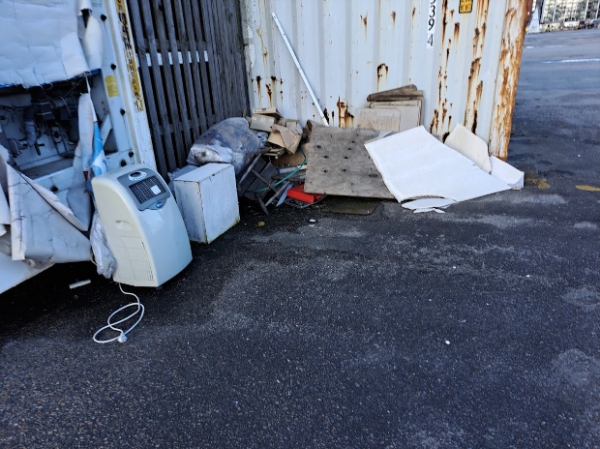 Afhentning af storskrald v. Aarhus Søfartsmuseum