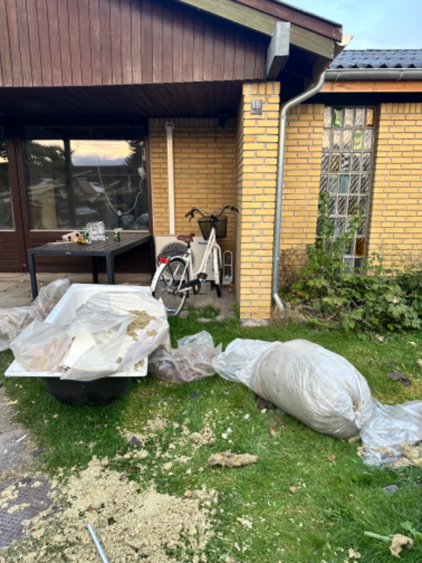 Bortkørsem af blandet byggeaffald