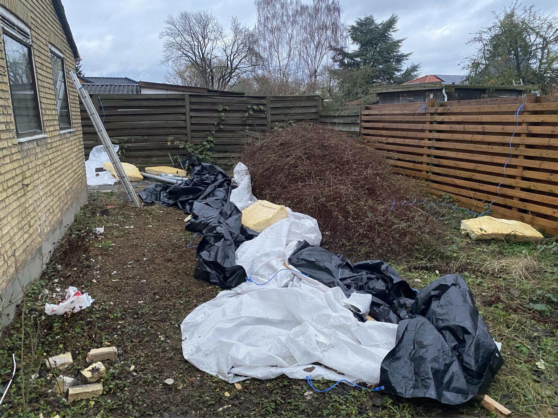 Oprydning og bortkørsel af affald