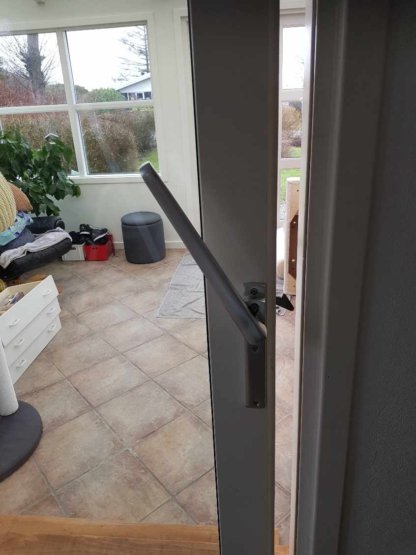 Reparation af skydedør