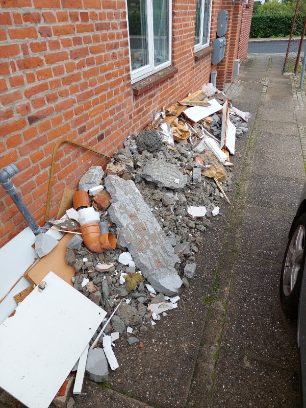 Bortkørsel af byggeaffald