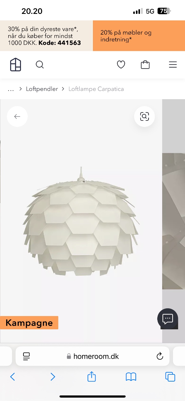 At få samlet en lampe og sat den op i lejligheden.