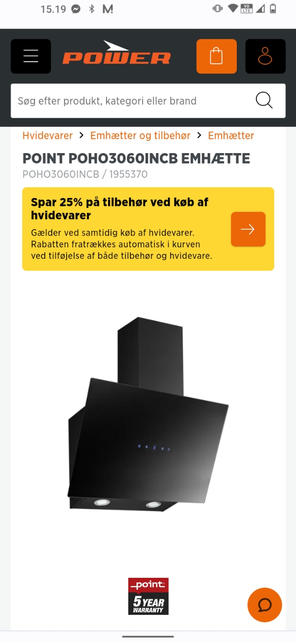 Nedtage gammel emhætte. Opsætte den nye