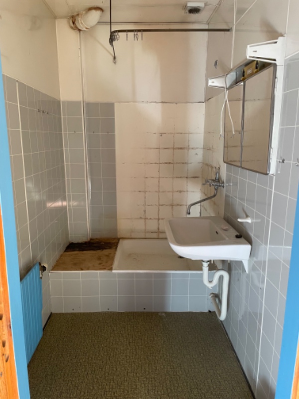 Lavet nyt badeværelse