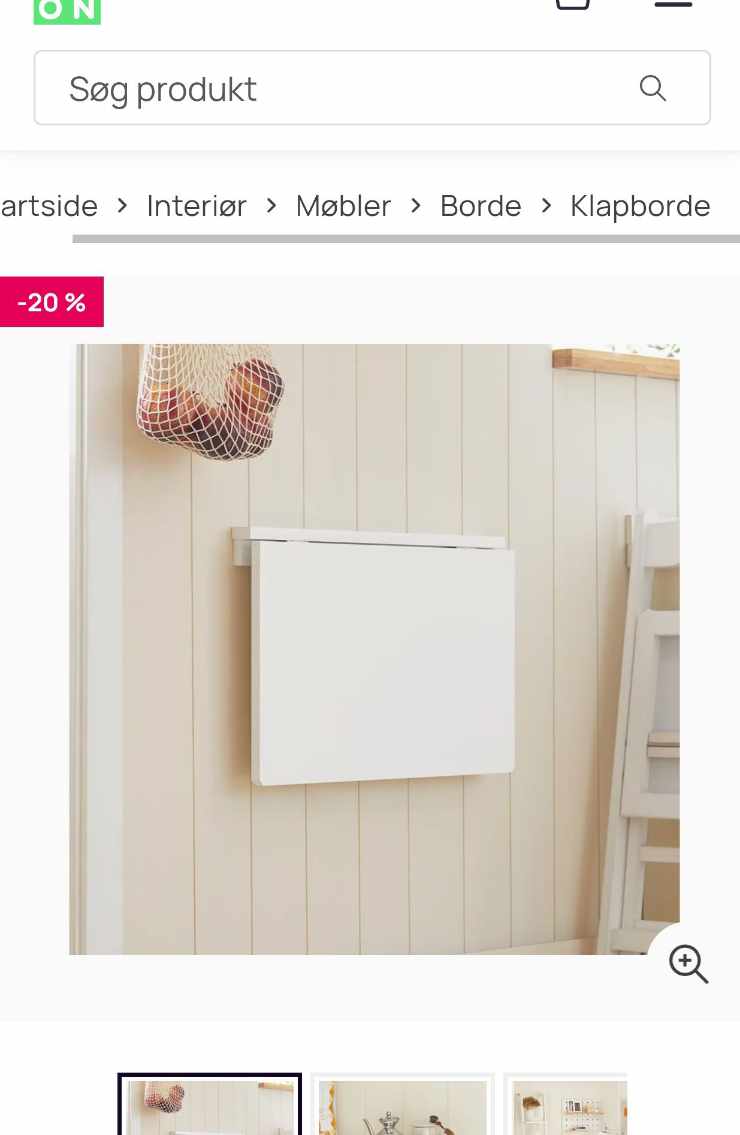 Ophængning af forskellige ting