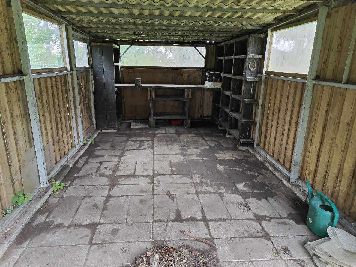 Fjerne garage på 3x6 meter pga. nybyg