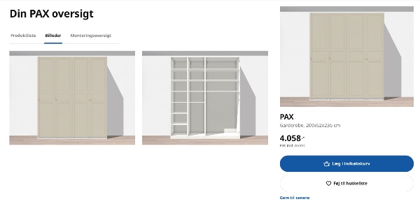 Samling af 3 Pax-løsninger